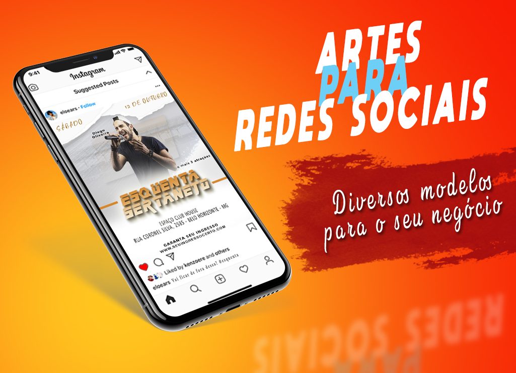 Artes para Redes Sociais